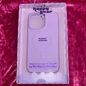 Lavender Silicone Phone Case for iPhone 14/13 Pro Max